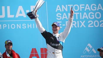 Max Guenther takes his first ever podium | 2020 ABB FORMULA E