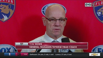 Panthers coach Tom Rowe: 'The way we played tonight is how we have to play'