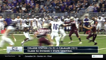 HS Scoreboard Live: College Station vs. Calallen