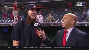 Mike Clevinger jokes his breaking stuff is better than Trevor Bauer's