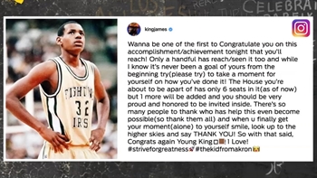 Kristine and Colin share their thoughts on LeBron congratulating himself on Instagram