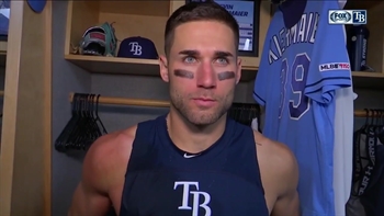 Kevin Kiermaier on Rays falling short and possible fan interference