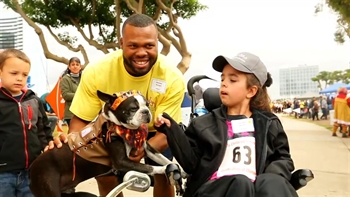 Kids provide inspiration at Rady's Walk.