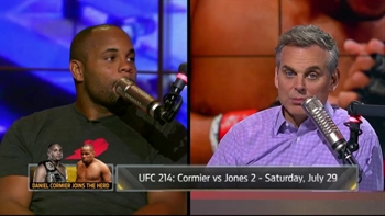Daniel Cormier in studio to talk training for UFC 214 and fighting Jon Jones | THE HERD