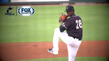 Marlins prospect Edward Cabrera strikes out 13 Bradenton Marauders