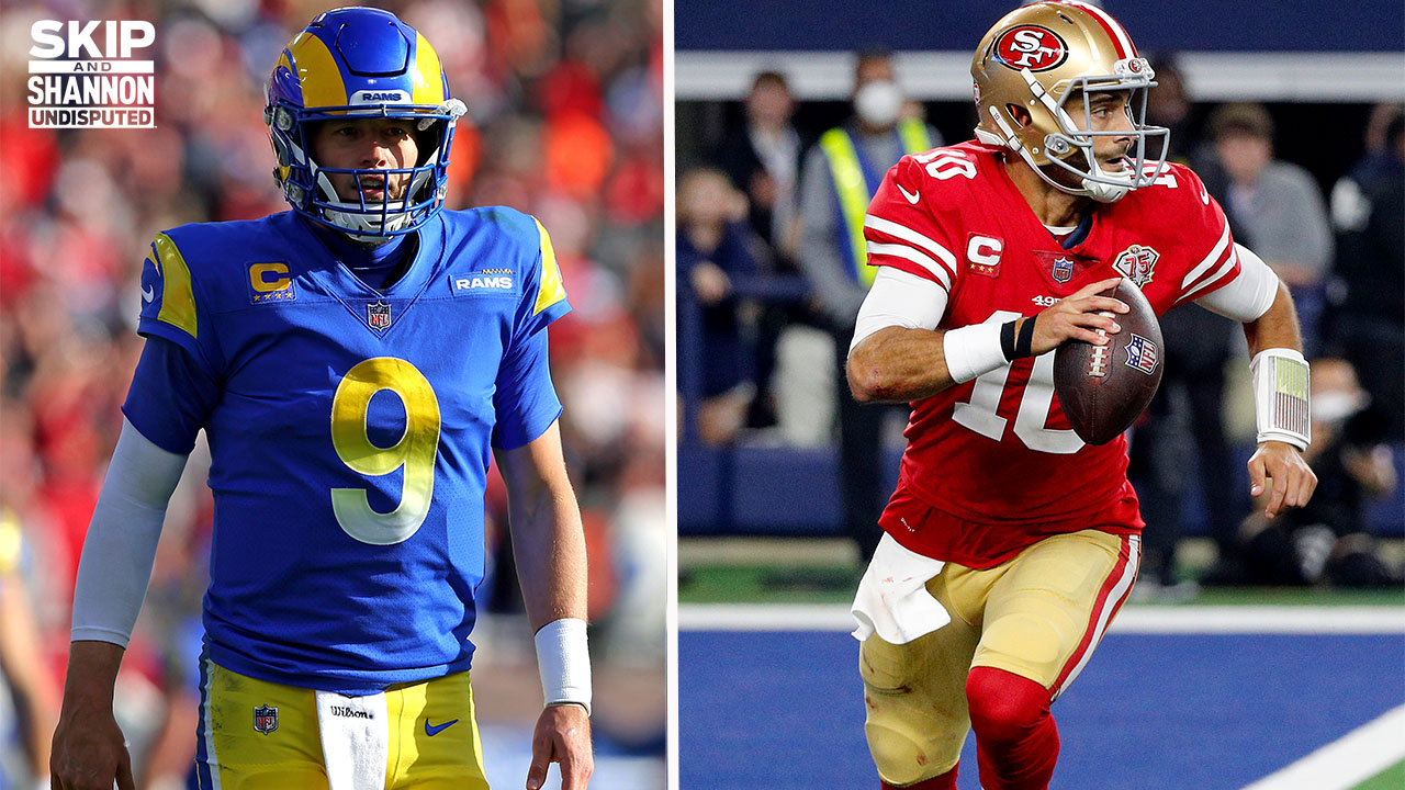 Shannon Sharpe: I'm taking Matthew Stafford over Jimmy G; he has shown why the Rams traded for him I UNDISPUTED