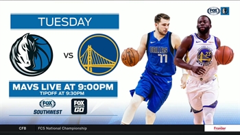 LOOK AHEAD: Mavericks at Warriors | Mavs Live