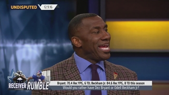 Dez Bryant vs. Odell Beckham Jr. - who would you pick? | UNDISPUTED