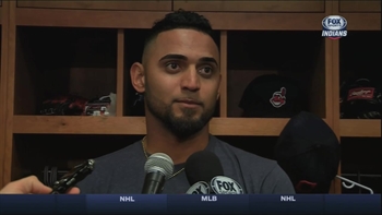 Salazar not happy about umpire's strike zone