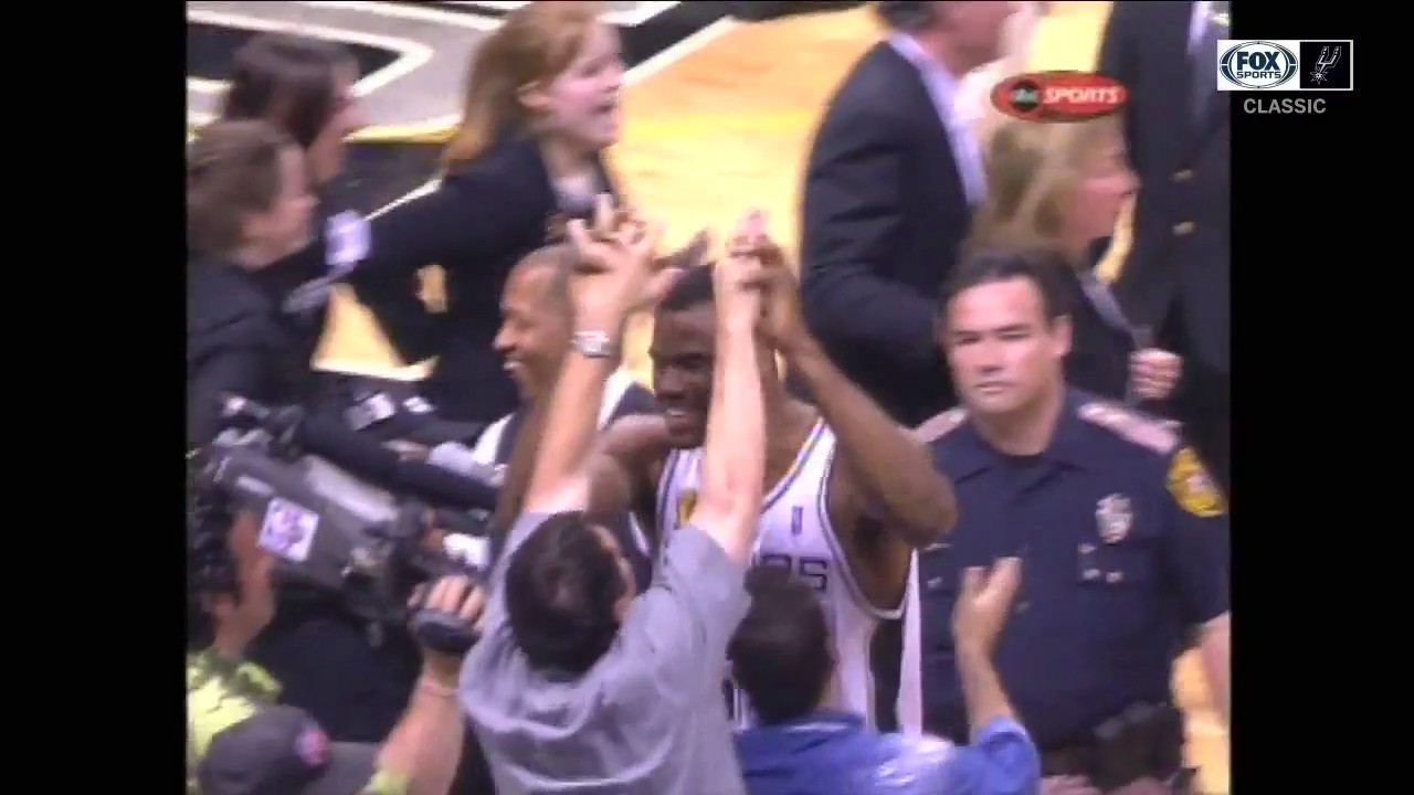 WATCH: Spurs Celebrate 2003 Championship Win | Spurs CLASSICS