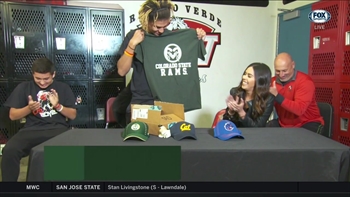 Early Signing Period Special: WR Ty McCullouch commits to Colorado State; Rams' coaches are pumped (PS: Watch till the end!)