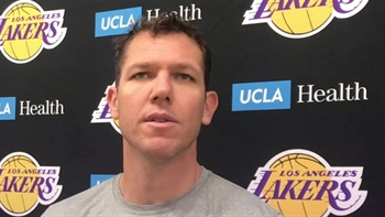 Lakers coach Luke Walton on how much the team has been missing Lonzo Ball