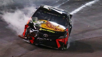 Next Level: Breaking down the wreck between Kyle Busch & Martin Truex Jr.