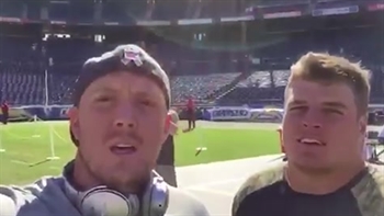 Kenny Wiggins goes into the Bye Week with his teammates smiling | PROCAST