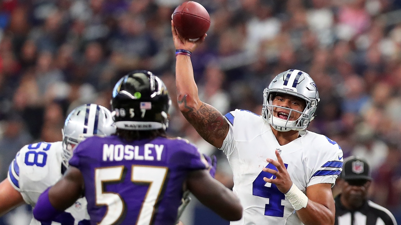 Colin Cowherd is only interested in Dak Prescott's success against playoff teams