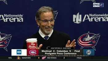 John Tortorella was glad to get some 'puck luck' against Carey Price