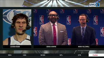 Boban Marjanovic has double-double in Mavs Win over Warriors