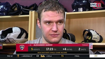 Aleksander Barkov sets team-record with 5 assists: ‘It’s a nice milestone for me’