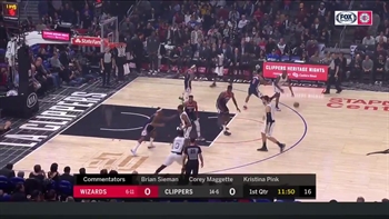 HIGHLIGHTS: Clippers rout Wizards, improve to 12-1 at home