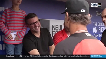 Cancer survivor Jay Handy reunited with childhood hero Don Mattingly