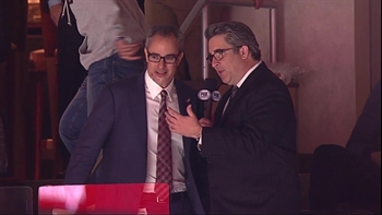 Todd Walsh talks to new Coyotes owner Andrew Barroway