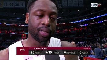 Dwyane Wade breaks down his huge night in LA, playing in his 1,000th NBA game