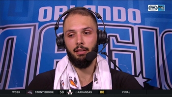 Evan Fournier discusses coming up big for Magic