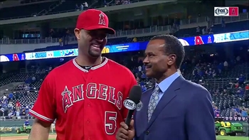 Albert Pujols' marks a milestone at a place he calls home
