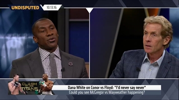 Dana White on Conor vs. Floyd: 'I'd never say never' | UNDISPUTED