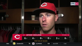Elevating the fastball is paying dividends for Anthony DeSclafani