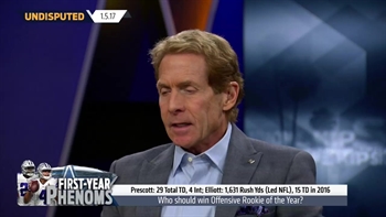 Dak Prescott should beat Ezekiel Elliott for rookie of the year | UNDISPUTED