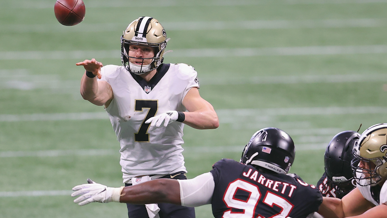 Nick Wright: Saints will regret Taysom Hill at QB but he deserves credit for the 1st half of matchup v Falcons | FIRST THINGS FIRST