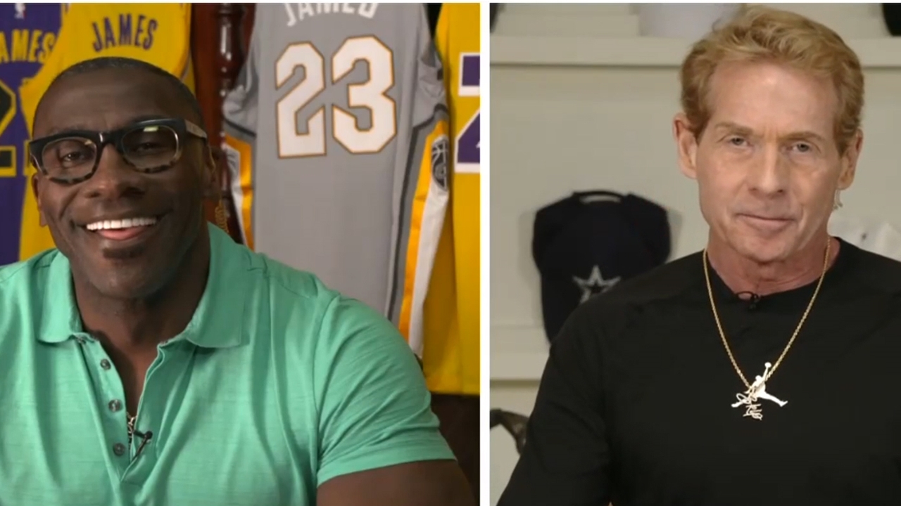 'GOAT on top of GOAT! — 'Drip Bayless kicks off today's show with a shout out to Lil Wayne and MJ