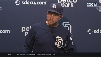 Padres manager Andy Green talks about Lockett, Stock performances after 5-1 loss