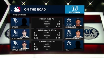 Rays begin another showdown with Yankees for AL East supremacy