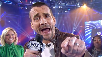 CM Punk cuts a promo on Tom Arnold in Social Media SmackDown | WWE BACKSTAGE