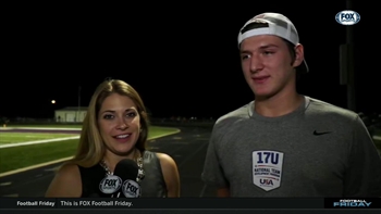 Sarah Merrifield joins future baseball star Jared Kelley of Refugio | Football Friday