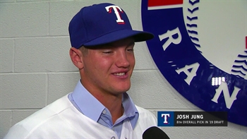 1-on-1 with Rangers 1st Round Draft Pick Josh Jung | Rangers Insider