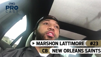 'We ready to go': Saints LB Marshon Lattimore checks in before New Orleans' playoff game against the Eagles