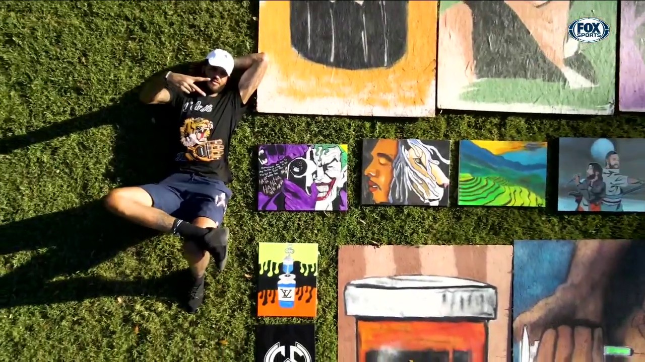 Willie Cauley-Stein shows off his artistic side | Mavs Insider