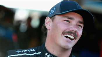 Brett Moffitt says the pressure is off as he gets ready to battle for the Truck Series title