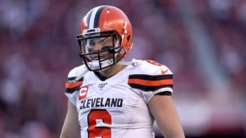 Nick Wright on Baker Mayfield leading NFL's interception list: ‘The list Baker is on is a bad one’
