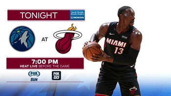 Heat return to Miami to take on Timberwolves