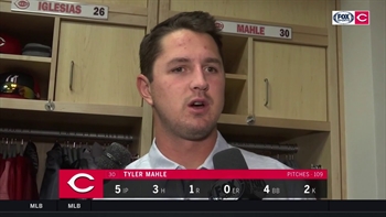 Tyler Mahle had to 'grind it out' but glad Cincinnati got the victory
