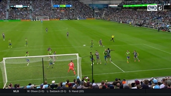 WATCH: Opara rises for header, gives Minnesota United 1-0 lead