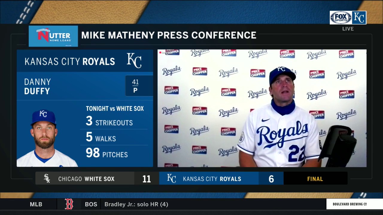Matheny on Duffy going six innings to save the bullpen: 'That was big for us'