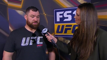 Justin Frazier speaks after making weight | WEIGH-INS | INTERVIEW | TUF FINALE