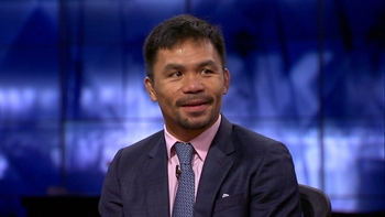 Manny Pacquiao on if a potential second fight with Floyd Mayweather will happen: ‘I think he's scared'
