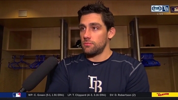 Nathan Eovaldi reviews his near-perfect performance