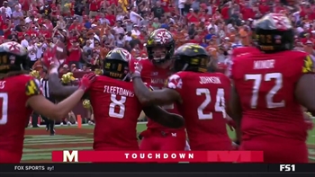 Watch Maryland go back in front with a late TD against Texas
